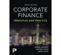Denzil Watson Antony Head Dora Corporate Finance: Principles and Pra (Tascabile)