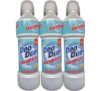 DEO DUE DETERSIVO LAVATRICE FIORI D'ACQUA 3 PEZZI DA 1 L