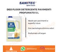 DEO FLOOR DETERGENTE PAVIMENTI PROFUMATO 5L - GOLD ARGAN