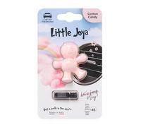 Deo Little Joya Cotton Candy, Deodorante per Auto, Solido, Bambolina Profumata, Clip per Griglia Aria, Rosa, Profumo Fragola