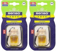 Deo Senso Arte Dr. Marcus, Liquido, Da Appendere, Profumo Golden (Confezione da 2)