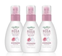 Deo-Vapo Rosa Ialuronica, Deodorante Spray Adatto per Pelli Sensibili, Deodorante 24H con Complesso Anti-odore, a Base di Rosa e Acido Ialuronico, 75ml Confezione da 3 o 6 (75 ml (Confezione da 3))