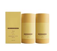 Deodorante alla curcuma senza alluminio, deodorante antitraspirante roll-on per le ascelle, deodorante alla vaniglia, protezione delicata e di lunga durata contro gli odori (2pcs)