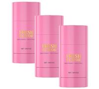 Deodorante alla frutta senza alluminio per donna, stick solido, deodorante naturale per tutto il corpo per ascelle più luminose e lisce senza alluminio con profumo di zucchero (3pcs)