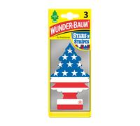 Deodorante Ambiente Wunder-Baum Stars´n Stripes 3 Pezzi