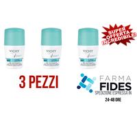 Deodorante antitrasparente 48h di Vichy-Roll on 50 ml anti-umidità e anti-odore