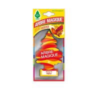 Arbre Magique Profumatore per Auto Double Essence Mango & Papaya Lunga Durata 6 pezzi