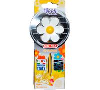 Ma-Fra, Hippy Heaven's Door, Profumatore Auto, Deodorante Auto con Design a Forma di Fiore in Gomma, Colore Bianco, Fragranza Dolce e Delicata fino a 6 Settimane, 1 Unità