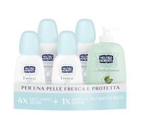 Deodorante con diffusore con effetto 48h 75ml. Sapone Liquido per le mani effetto antibatterico 200ml