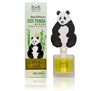 Deodorante diffusore orso panda selvaggio animale 90ml SYS Aromi. Note di erbe e balsamiche. Aroma di radice angelica. Decorazione per la casa. Fragranza duratura.