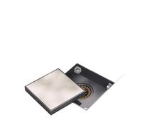 Deodorante for bagno e cucina in acciaio inossidabile 304 quadrato, può essere incorporato nello scarico invisibile del pavimento in mattoni(WHITE)