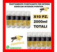 DEODORANTE IGIENIZZANTE SPRAY VANIGLIA PER UFFICI CASA E AMBIENTI 2000ML TOTALI