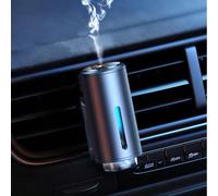 Deodorante intelligente per auto, diffusore di aromi per auto, atomizzatore ad ultrasuoni, diffusore di oli essenziali per auto, aromaterapia per auto con 3 flaconi da 10 ml di profumo francese natura