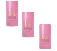 Deodorante libero in alluminio di frutta per donne, con profumo di papaia di papaia di cotone, deodorante naturale per ascelle più luminose e più fluide (3Pcs)