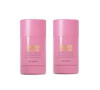 Deodorante libero in alluminio di frutta per donne, con profumo di papaia di papaia di cotone, deodorante naturale per ascelle più luminose e più fluide (2Pcs)