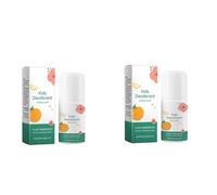 Deodorante Naturale Per Bambini, 2 Articoli Deodoranti Per Bambini, Fragranza Roll-on Di Agrumi Alla Vaniglia, Deodorante Roll-on Per Prevenire La Pelle Secca, Adatto Alla Pelle Sensibile