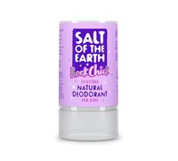 Natural Deodorant Crystal Rock Chick by Salt of the Earth, Unscented, Fragrance Free - Vegan, Long Lasting Protection, Leaping Bunny Approved - 90g