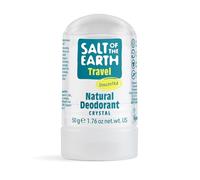 Natural Deodorant Travel Crystal by Salt of the Earth - Unscented - 50g