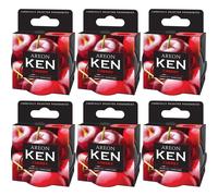 Deodorante Per Ambiente 6 X Areon KEN Ciliegia Profumatore Per Auto