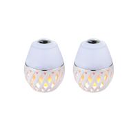 Deodorante per ambienti lampada da tavolo che cambia colore, deodorante per ambienti, diffusore di oli profumati, oli essenziali, timer, LED RGB che cambia colore, DxH 14,8x20 cm, set da 2