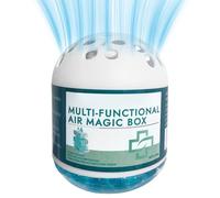 Deodorante per ambienti - Silent Dust Cleaning Core Parola chiave 120 g Scatola di pulizia 'aria compatta | Profumo continuo fresco con aree di animali domestici, armadio, cameretta dei bambini