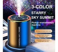 Deodorante per auto 3 in 1 Colore Auto Profumo Diffusore di aromi Automatico Spray Deodorizzazione Diffusore di aromi Luce colorata per atmosfera