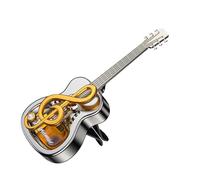 Deodorante per auto a forma di chitarra, diffusore per aromaterapia con clip per bocchetta di ventilazione, portatile, comodo deodorante per auto, elegante decorazione per condizionatore d'aria