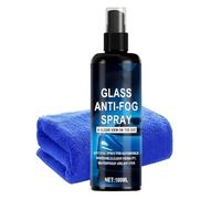 Deodorante per parabrezza auto, 100 ml, a lunga durata, spray antiappannamento, per pendolari, inverno, autostrada, garage, camion, guida al buio