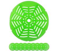 Deodorante per schermi orinatoio, detergente per orinatoio, controllo degli odori, 10 x tamponi per orinatoio per schermo orinatoio, tappetino per orinatoio smacchiante a lunga durata, tappetino per