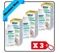 DEODORANTE PIEDI TIMODORE POLVERE FRESCAZZA ANTISUDORE ZENZERO 75gr (X3)