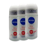 Deodorante Roll-On DRY COMFORT, Pelle Protetta e Asciutta Per Tutto Il Giorno. Efficace Protezione Grazie Al Dry System Che Regola La Traspirazione Per 72h. Formulazione Senza Alcool 50ml (3)