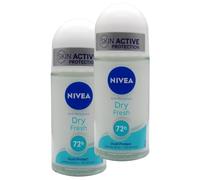 Deodorante Roll-On DRY FRESH, Adatto Per Donna. Protezione Efficace Contro Il Sudore. Per 48h Di Protezione Senza Rinunciare Ad Una Piacevole Senzazione Di Freschezza 50ml (2)