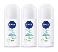 Deodorante roll-on Nivea Fresh Pure 0% sali di alluminio - CONFEZIONE DA 3 X 50 ml cad.