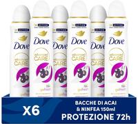 Deodorante Spray Advanced Care Go Fresh Açaí, Con Formula Idratante E Delicata S