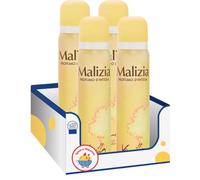 Deodorante Spray alla Vaniglia - Profumo Intenso e Sensuale - Senza Parabeni e Siliconi - 100 ml kit con Spugna Brandizzata SPESA & RISPARMIO Inclusa - Variazioni 4/8/12 Pezzi (4)