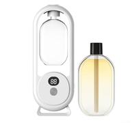 Deodorante spray automatico con timer, erogatore di profumo multi-modalità a 5 velocità per casa, ufficio, bagno, ricarica profumo Gardenia inclusa, design compatto (2)