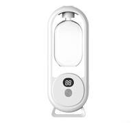 Deodorante spray automatico con timer, erogatore di profumo multi-modalità a 5 velocità per casa, ufficio, bagno, ricarica profumo Gardenia inclusa, design compatto (6)