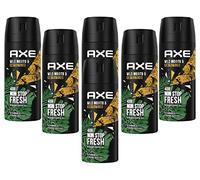 Deodorante spray Deo Axe Wild 6 x 150 ml, senza alluminio