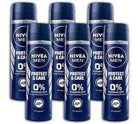 Confezione da 3 deodorante spray Nivea da uomo Protect&Care Deorant, 3 x 150 ml