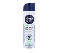 Deodorante spray Nivea Men Antitraspirante, Derma 72H Active - Sensitive Protect Quick Dry - 150 ml