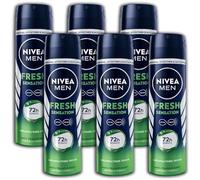 NIVEA MEN Fresh Sensation deodorante spray (1 x 150 ml), deodorante uomo fresco 72 h, antitraspirante profumato a lunga durata con formula unica INFINIFRESH