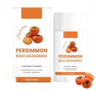 Deodorante stick al cachi per tutto il corpo, idratante e antiodore per ascelle, cosce e corpo, profumo fresco e fruttato, deodorante portatile 75 g