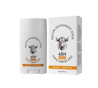 Deodorante Stick Al Sego, Deodoranti Solidi Antitraspiranti, Sego Di Manzo Nutrito Con Erbas, Controllo Degli Odori Per 48 Ore, Senza Alluminio, Per Le Parti Intime, Sandalo (Bergamotto)