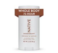 Deodorante stick Native Whole Body contiene ingredienti di origine naturale. Deodorante per uomo e donna | Protezione dagli odori per 72 ore | Se