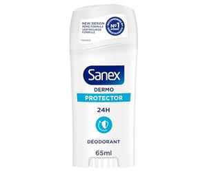 Deodorante Stick Sanex Dermo Protector - Freschezza 24H, anti-odori, dermatologicamente testato, ripristina il pH naturale della pelle, bastone 65 ml