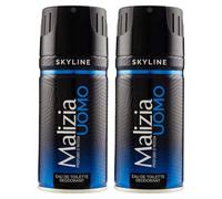 Deodorante Uomo, Profumo D'Intesa, SKYLINE 150ml (2 Spray)
