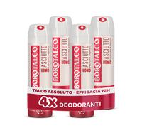 Deodorante Uomo Spray Asciutto Ambrato con Talco Assoluto Assorbe il Sudore