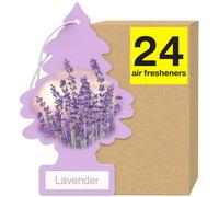 Deodoranti per auto Little Treees. L'albero da appendere diffonde un profumo di lunga durata per auto e casa. 24 deodoranti per auto alla lavanda.