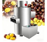 DEOPXF Macchina Elettrica For Sgusciare Le Castagne Dotato Di Relè Visivo E Cicalino Sonoro/luminoso Tempo Di Pelatura Regolabile Facile Da Usare Facile Da Usare(18blades)