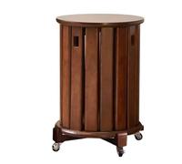 DEOPXF Set Di 4 Sgabelli Impilabili Facili Da Spostare Grazie Alle Ruote Resistenti E Durevoli Impilabili Per Risparmiare Spazio Resistenti All'usura E Ai Graffi(Walnut,With wheels)